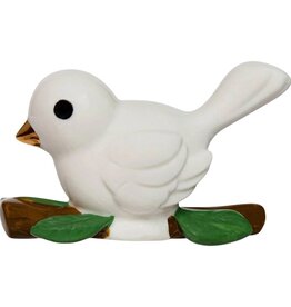 nora fleming bestie bird mini (white bird on branch) A422 (aka love dove)
