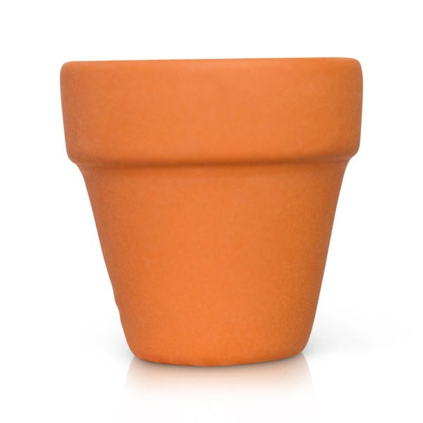 nora fleming can you dig it? mini (clay flower pot) A423