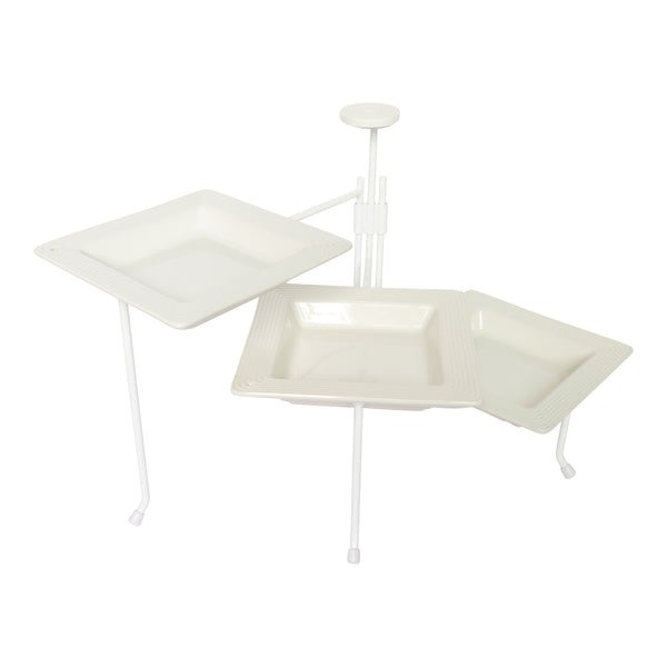 nora fleming triple tier stand - square (PHR03))