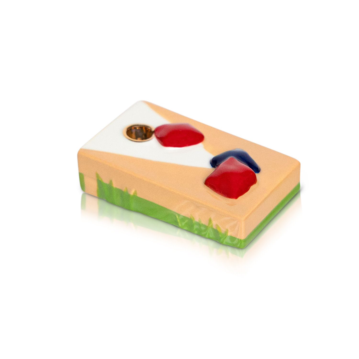 nora fleming baggin' rights mini (cornhole) A431