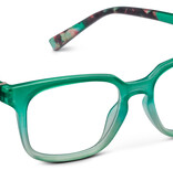 Peepers Teal/Teal Botanico Desert Sunrise Blue Light Reading Glasses