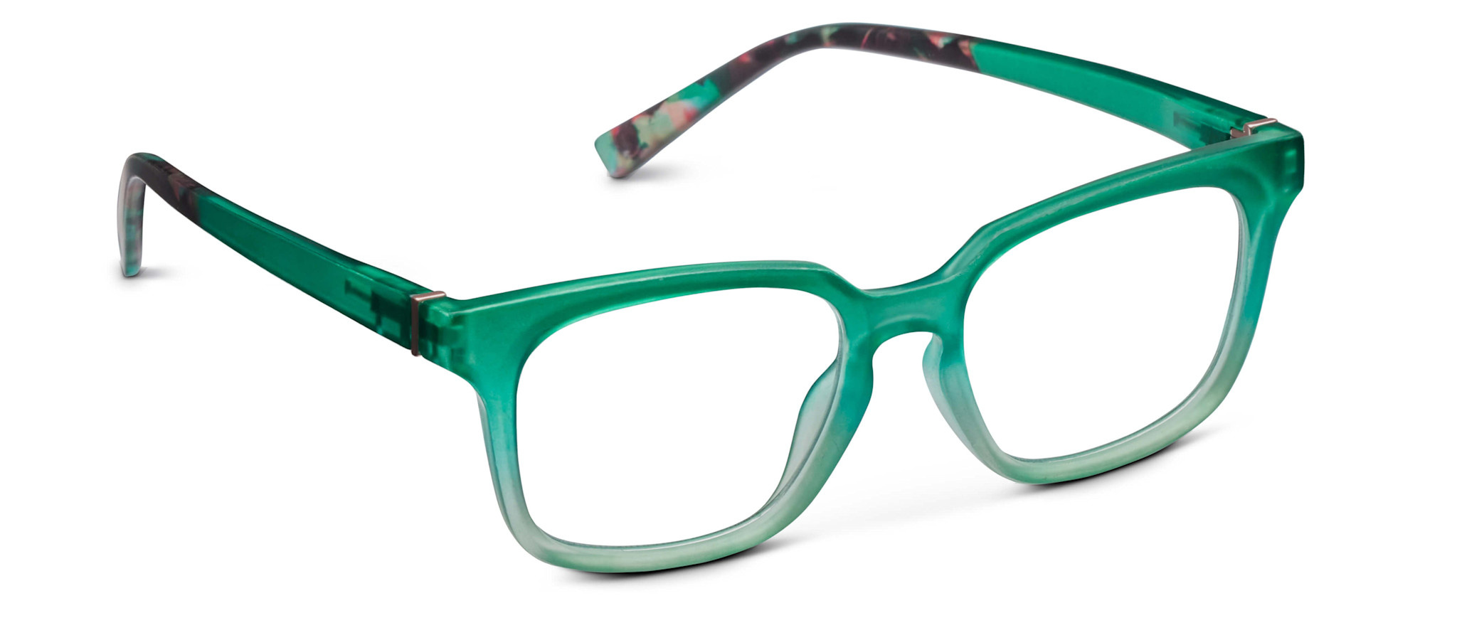 Peepers Teal/Teal Botanico Desert Sunrise Blue Light Reading Glasses