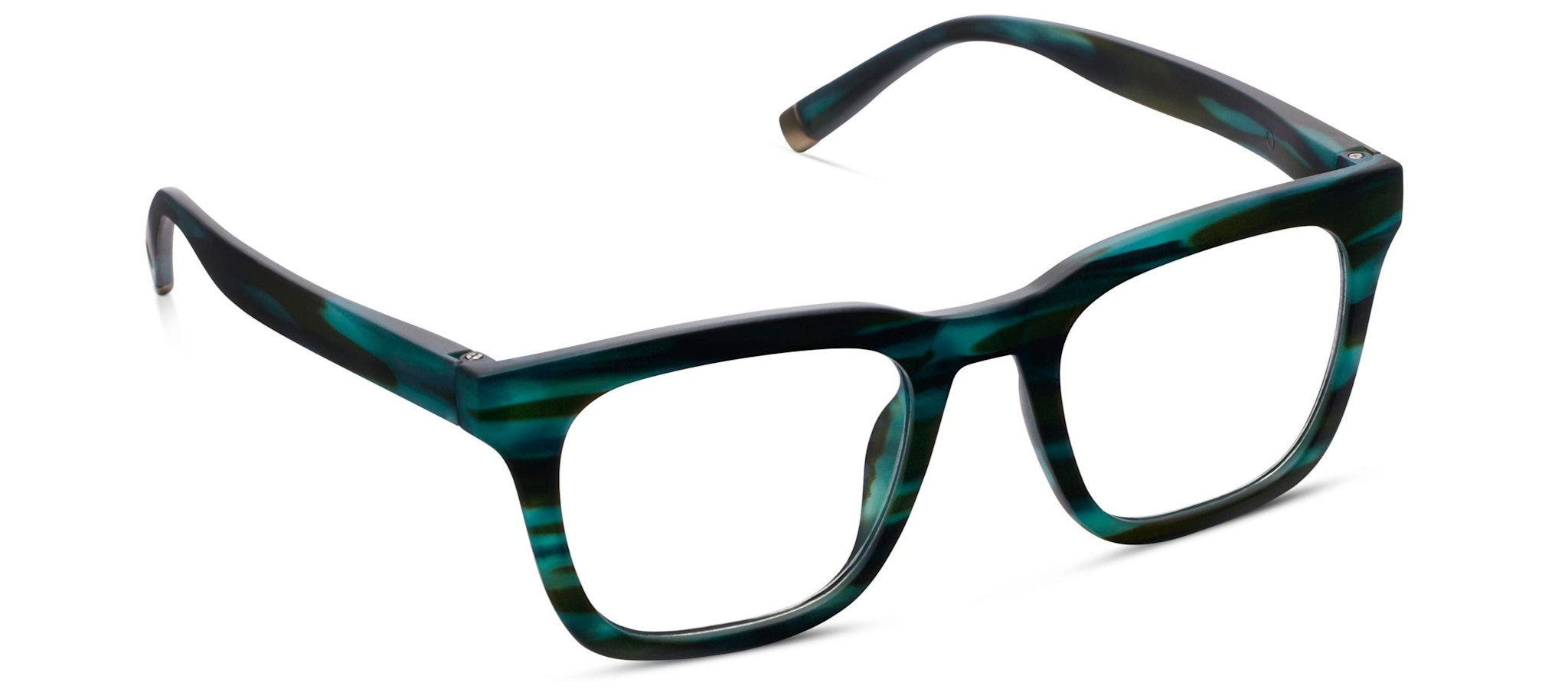 Peepers Teal Horn Ramblin' Man Blue Light Reading Glasses