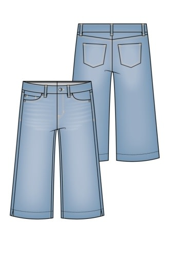 Liverpool Los Angeles yacht pant 19" in