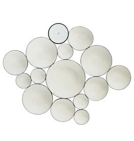 nora fleming bubble bowl (matte black) PHR04