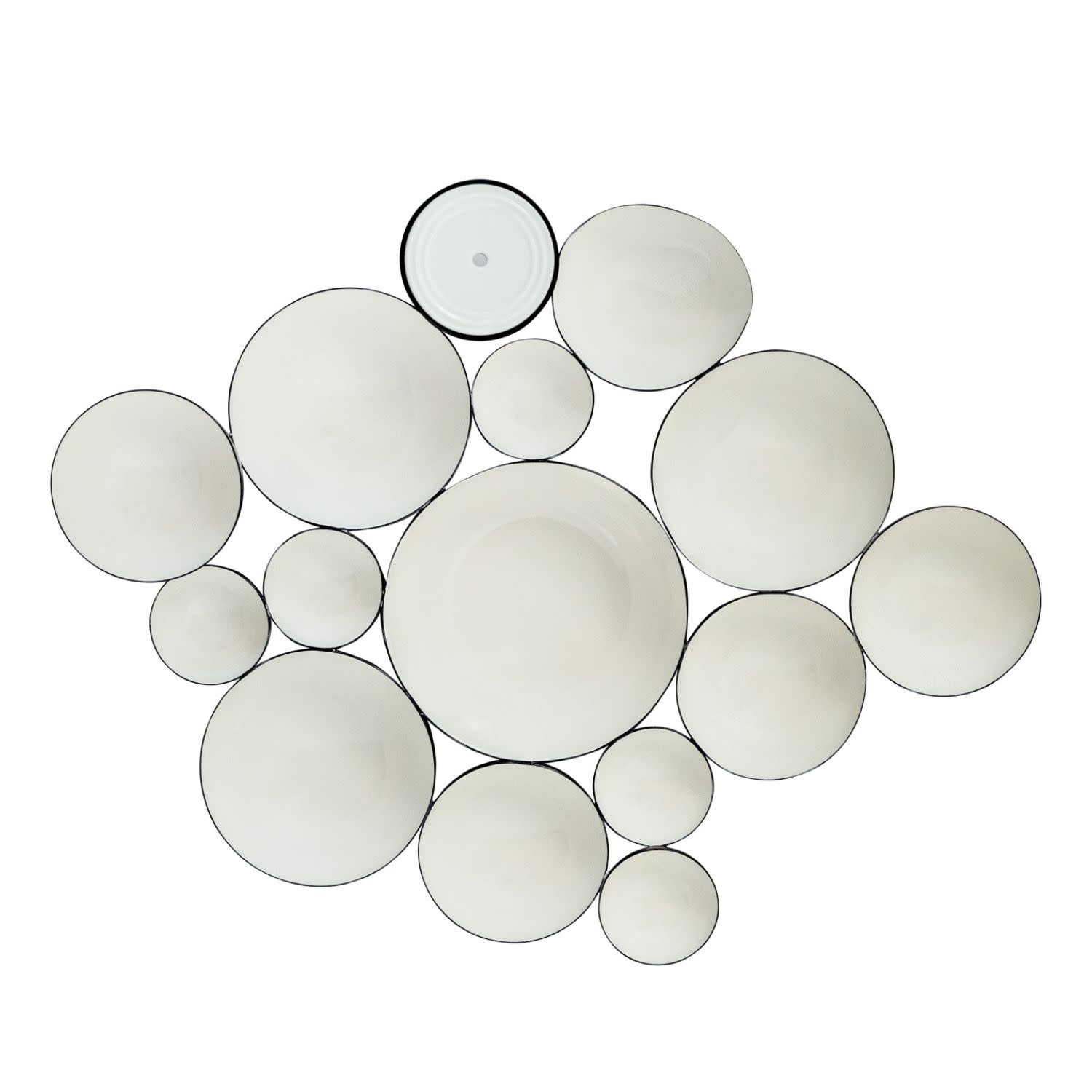 nora fleming bubble bowl (matte black)