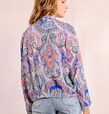 Molly Bracken Multico Aelis Ladies Woven Jacket