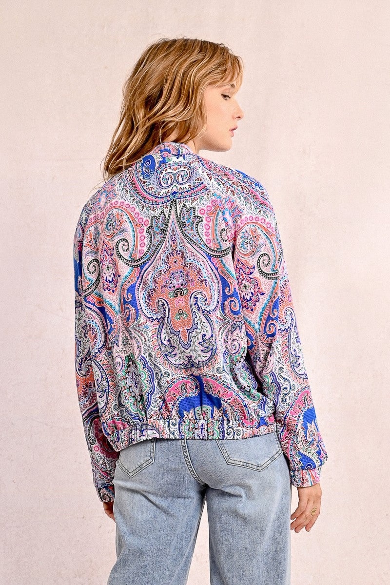 Molly Bracken Multico Aelis Ladies Woven Jacket
