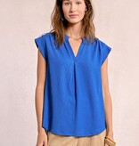 Molly Bracken Blue Ladies Knitted Top