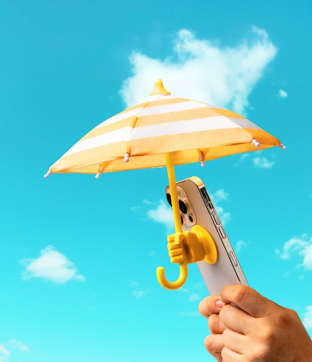 FLEURISH Modern Monkey Cabana Boy Phone Umbrella (various)