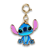 Charm It! Gold Swivel Stitch Charm