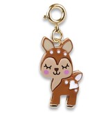 Charm It! Gold Fawn Charm