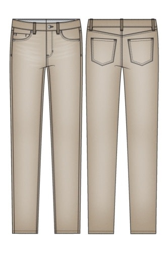Liverpool Los Angeles liv non-skinny skinny 28ins