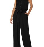 Liverpool Los Angeles sleeveless wide leg jumpsuit 31"