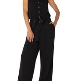 Liverpool Los Angeles sleeveless wide leg jumpsuit 31"