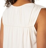 Liverpool Los Angeles sleeveless shirred detail knit top