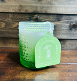 DW Candles Frozen Coconut Mojito Candle in Ombre Hobnail Jar 8.1 oz