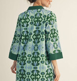 Jodifl Green Boho Floral Dress