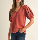 Jodifl Toffee Cotton Solid Top