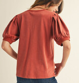 Jodifl Toffee Cotton Solid Top