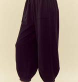 Jodifl Black Solid Jogger Pants