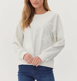 Jodifl H. Grey Star Patch Sweatshirt Top