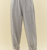 Jodifl H. Grey Solid Jogger Pants
