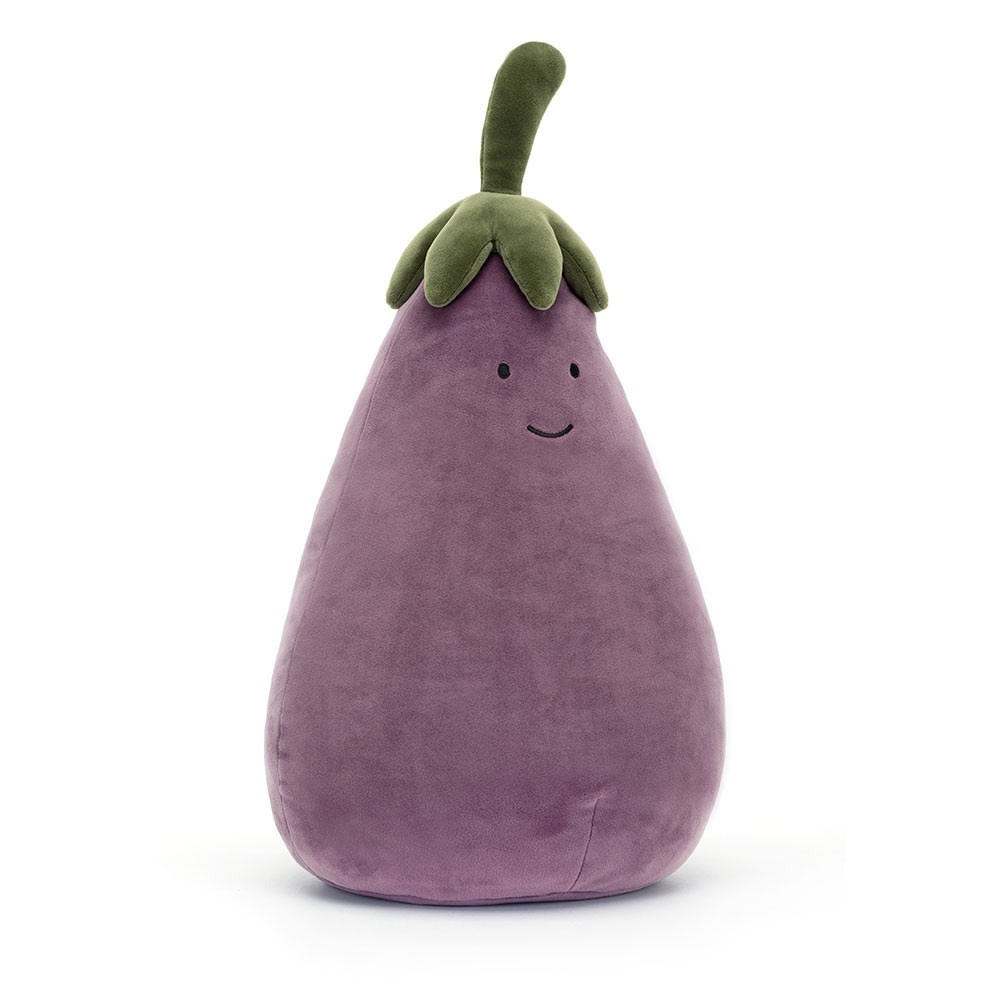 Jellycat Vivacious Vegetable Eggplant (aka Aubergine) Large