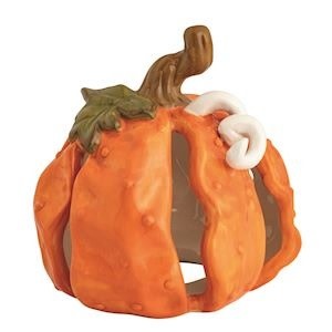 Mudpie SM TEXTURED STONEWARE PUMPKIN