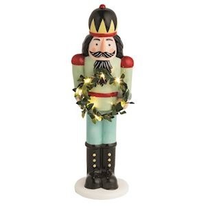 Mudpie SMALL LED NUTCRACKER SITTER