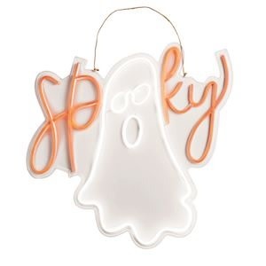 Mudpie NEON GHOST DOOR HANGER