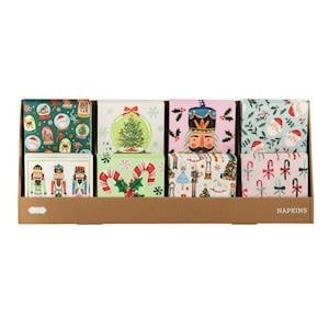 Mudpie CHRISTMAS PAPER COCKTAIL NAPKINS (various)