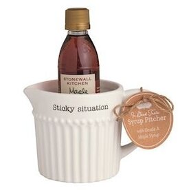 Mudpie GOURMET SYRUP PITCHER GIFT SET