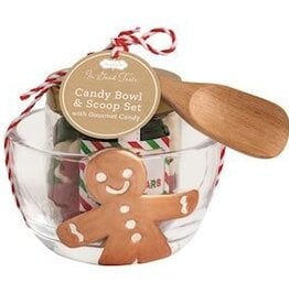 Mudpie GOURMET CANDY BOWL SET GINGERBREAD