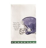 Mudpie SORRY FOR TAILGATE TOWEL