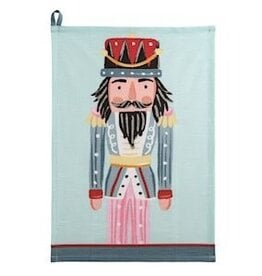 Mudpie BLUE XMAS NUTCRACKER TOWEL