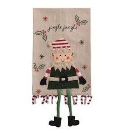 Mudpie ELF DANGLE LEG TOWEL