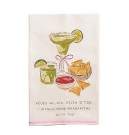 Mudpie MARG VALENTINES COTTON TOWEL