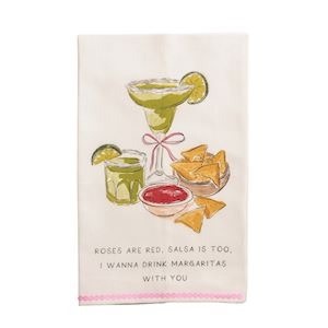 Mudpie MARG VALENTINES COTTON TOWEL