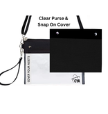 Shop CYA Black - Wide - Purse & Cover