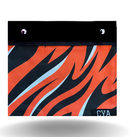 Shop CYA Orange & Black Stripes - Wide Cover Only