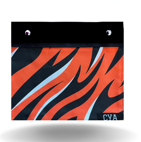 Shop CYA Orange & Black Stripes - Wide Cover Only