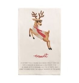 Mudpie COMET POEM TOWEL