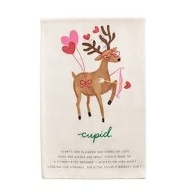 Mudpie CUPID POEM TOWEL