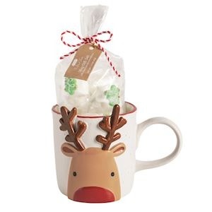 Mudpie REINDEER GOURMET MUG SET