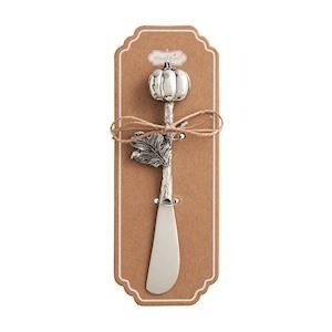 Mudpie PUMPKIN METAL GATHER SPREADER