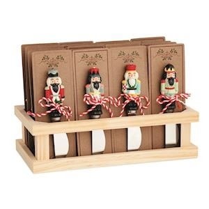 Mudpie CERAMIC NUTCRACKER SPREADER (choice of various designs)