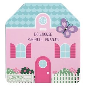 Mudpie Dollhouse Magnetic Puzzle Book