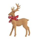 Mudpie Small Resin Reindeer Sitter