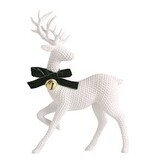 Mudpie Large Rattan Resin Deer